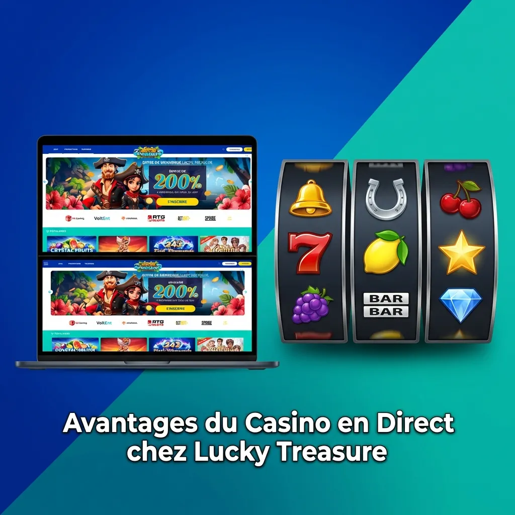casino en direct lucky treasure en france