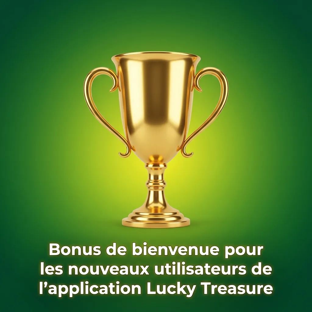 Bonus de bienvenue pour les nouveaux utilisateurs de l'application Lucky Treasure — Lucky Treasure en France