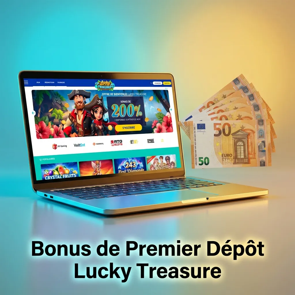 Bonus de Premier Dépôt Lucky Treasure — Lucky Treasure en France