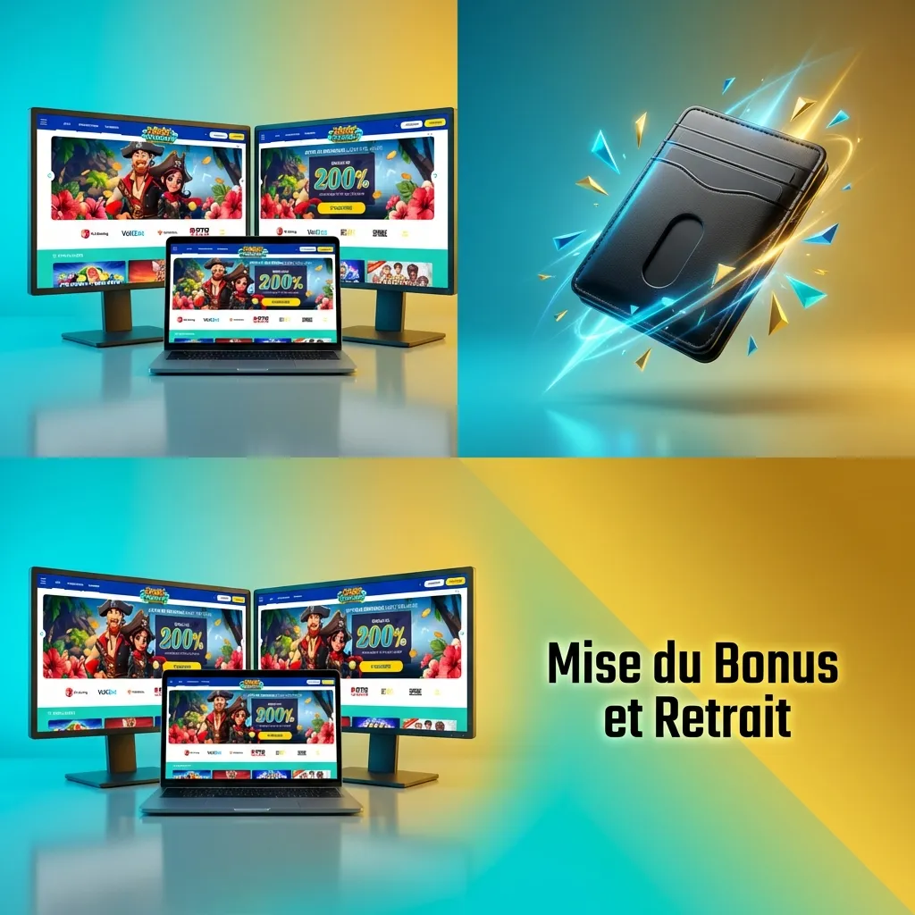 Mise du Bonus et Retrait — Lucky Treasure en France