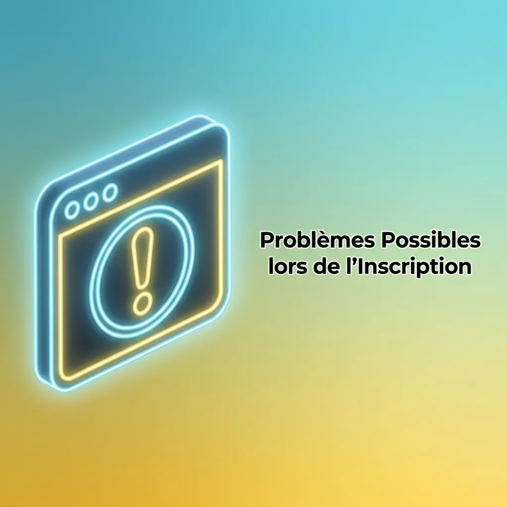 Problèmes Possibles lors de l'Inscription — Lucky Treasure en France
